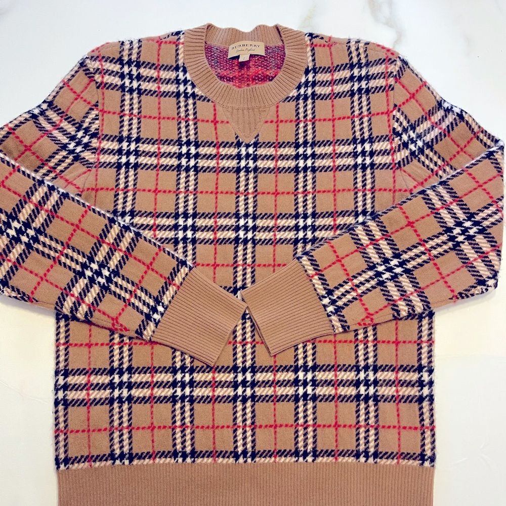 New Burberry Cashmere Sweater